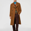 Retori Jacquard Weaved Vneck Vest Chocolate And Turquoise - Ready To Wear - Luxury Vests for Men