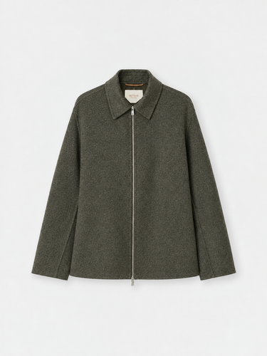HEAVY DOUBLE ZIP UP JACKET