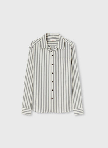 CAMICIA A RIGHE CON TASCHINO