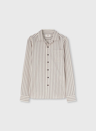 CAMICIA A RIGHE CON TASCHINO