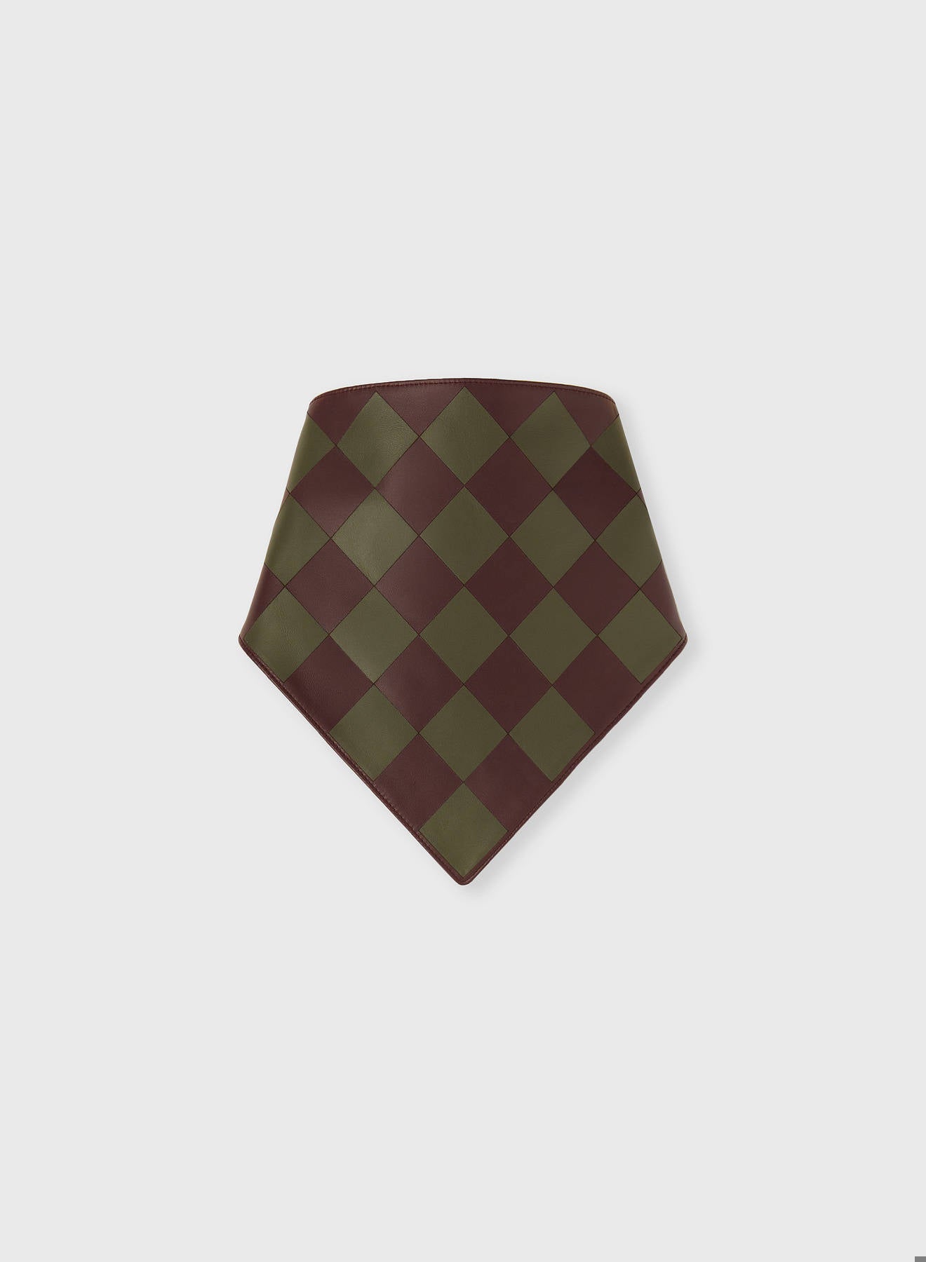 COLOR BLOCK DAMIER BANDIEAU