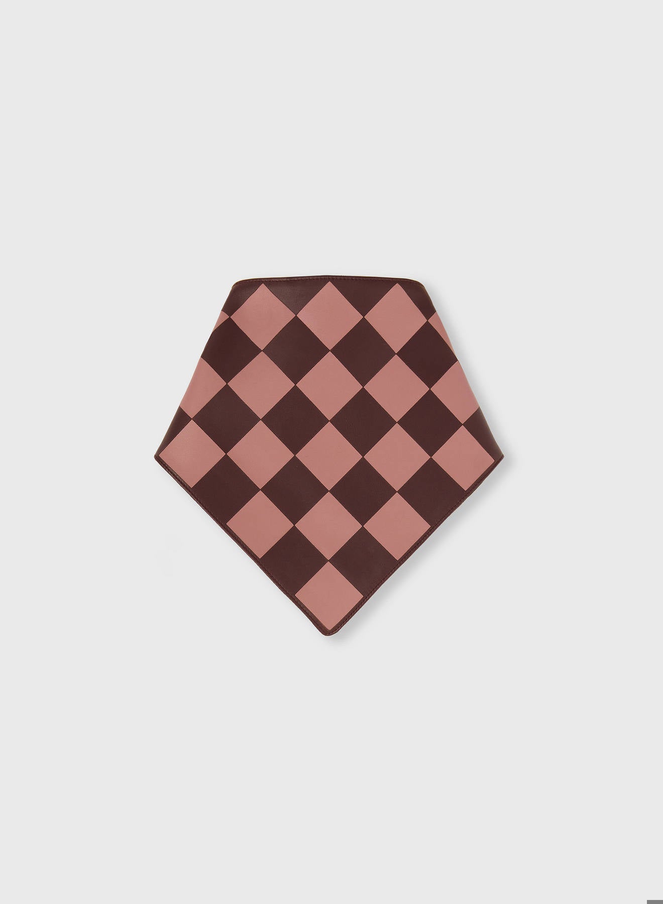 COLOR BLOCK DAMIER BANDIEAU