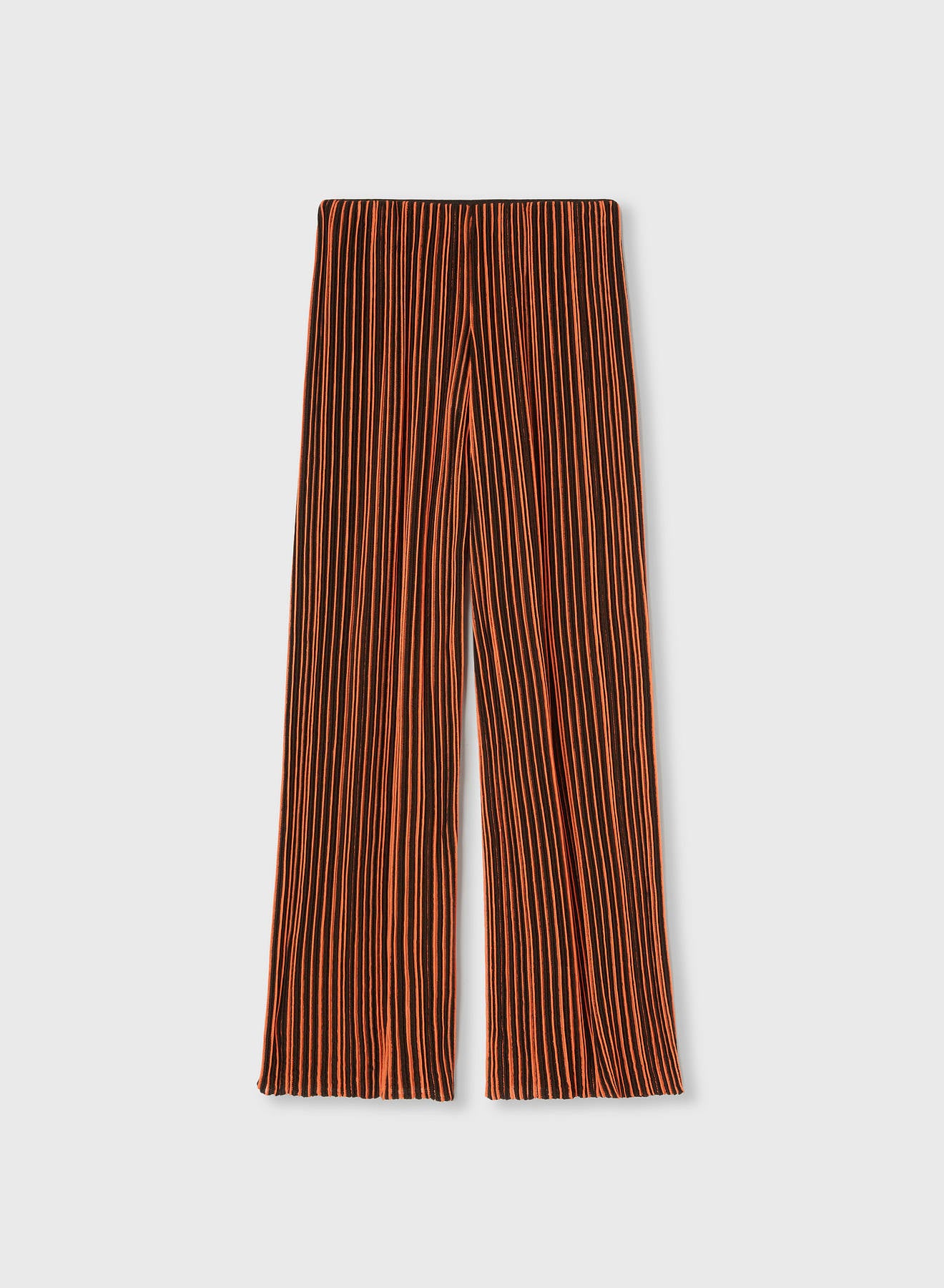 STRIPED WIDE PANTS