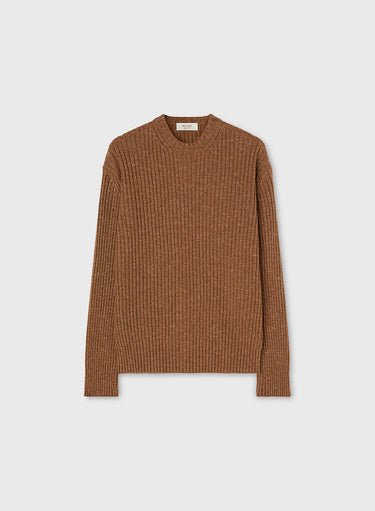 RIBBED WOMAN CREWNECK