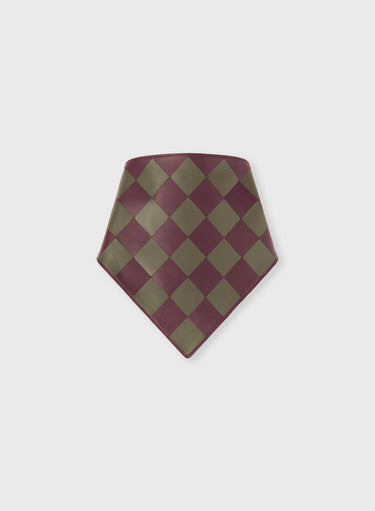 BANDANA DAMIER COLOR BLOCK