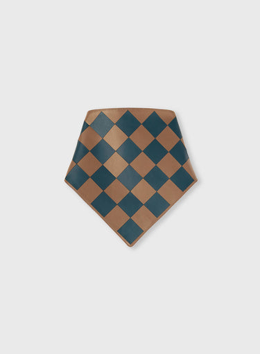 BANDANA DAMIER COLOR BLOCK
