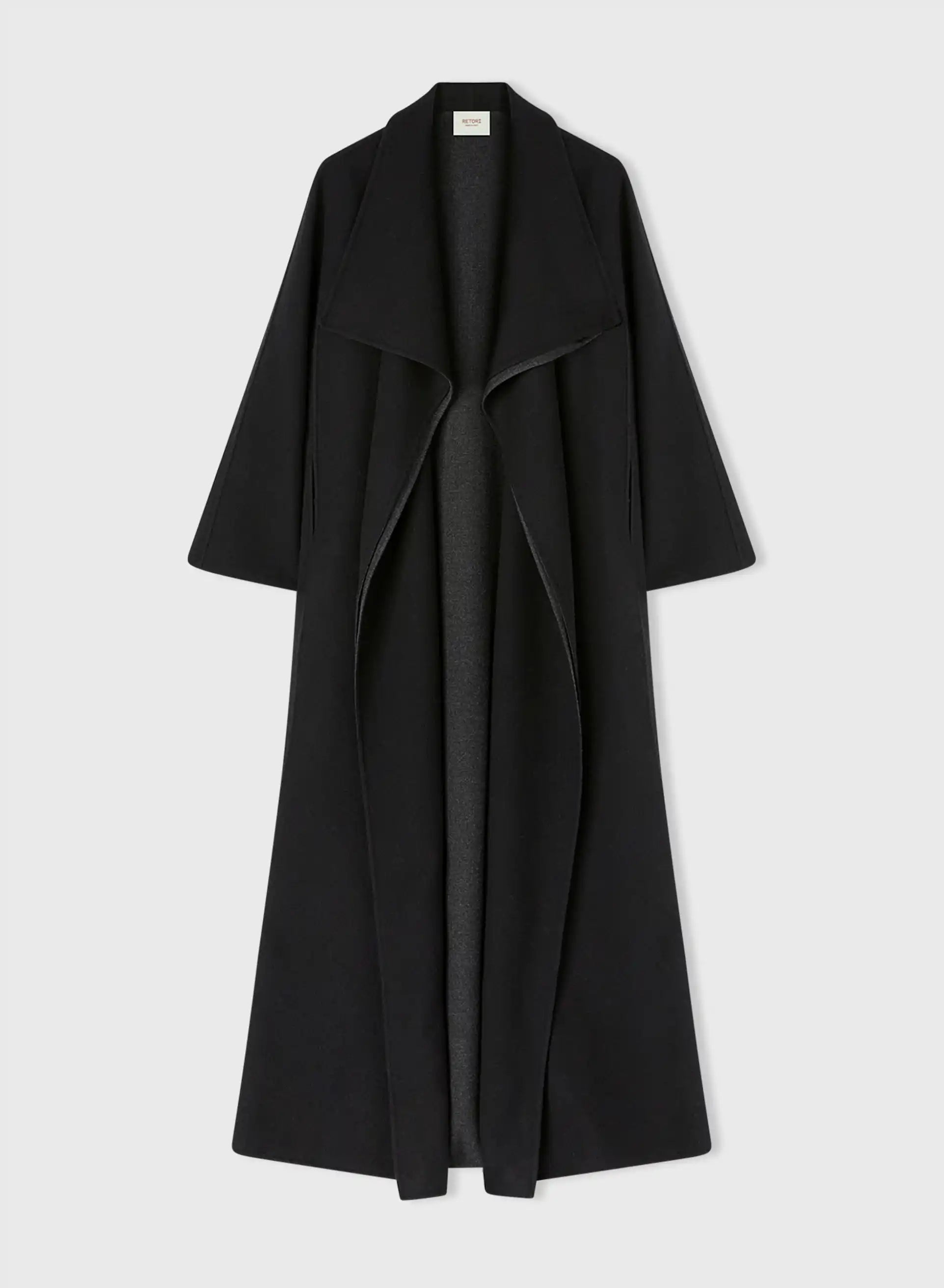 CAPPOTTO DOUBLE CON COLLO A SCIALLE
