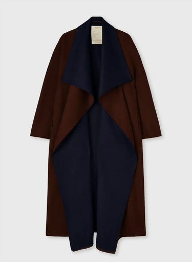 CAPPOTTO DOUBLE CON COLLO A SCIALLE