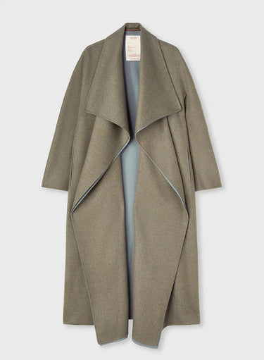 CAPPOTTO DOUBLE CON COLLO A SCIALLE