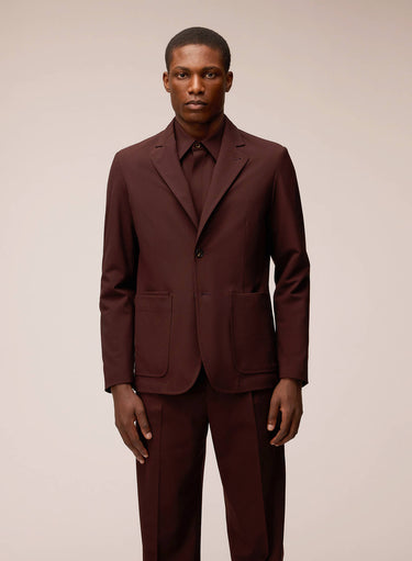 BLAZER IN LANA ELASTICIZZATA