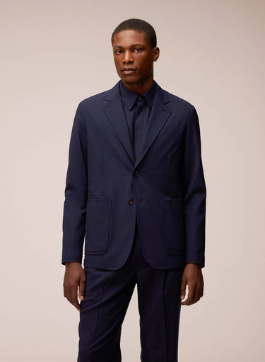 BLAZER IN LANA ELASTICIZZATA