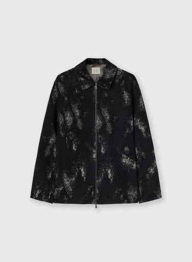 GIACCA DOUBLE JACQUARD CON ZIP