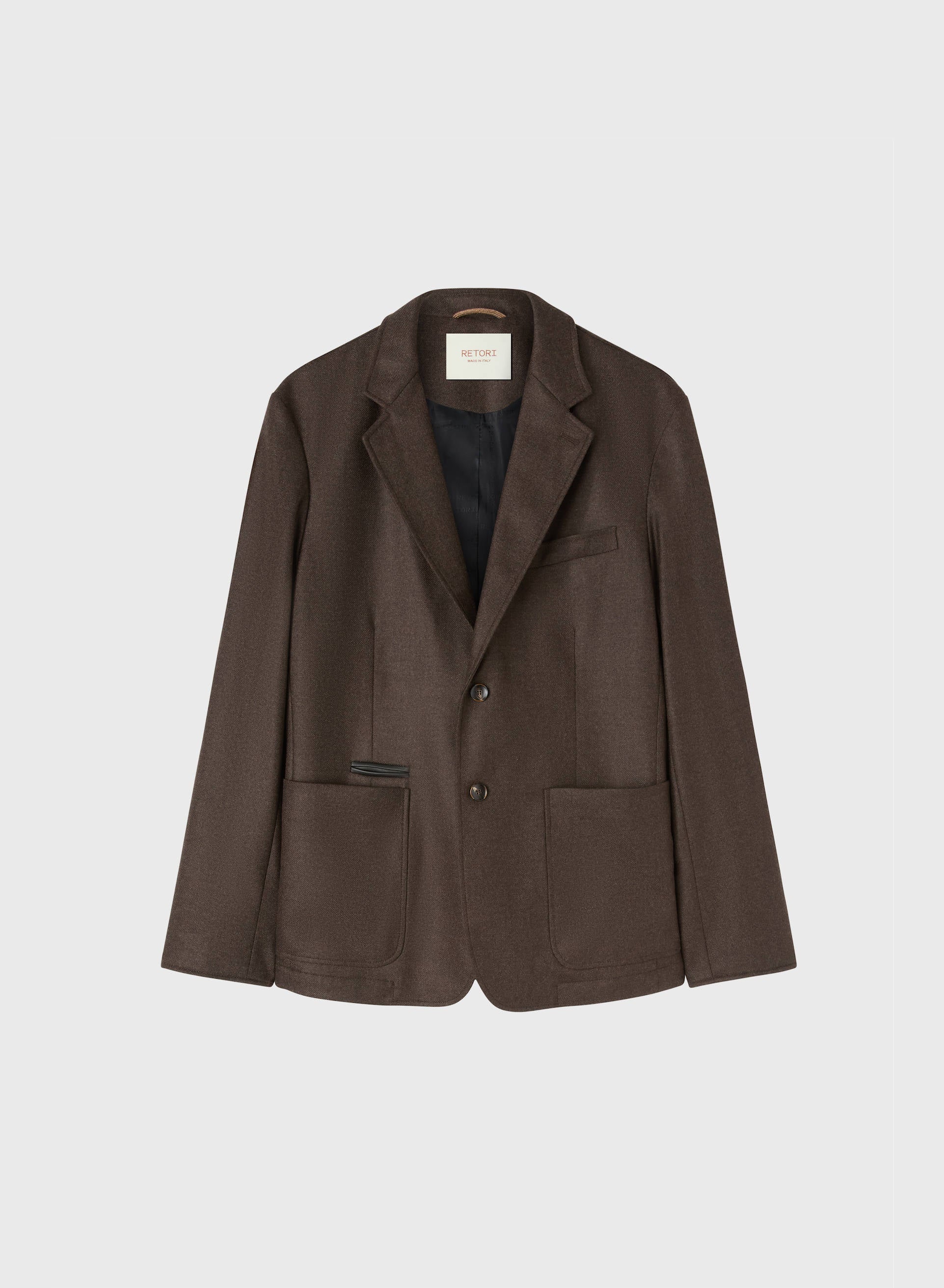 LIGHT PADDED FLANNEL BLAZER