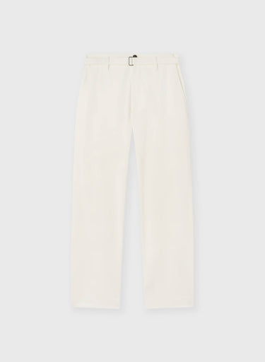 PANTALONI IN GABARDINA CON CINTURA