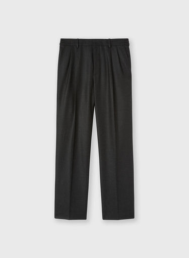 FLANNEL TWO PLEATS PANTS
