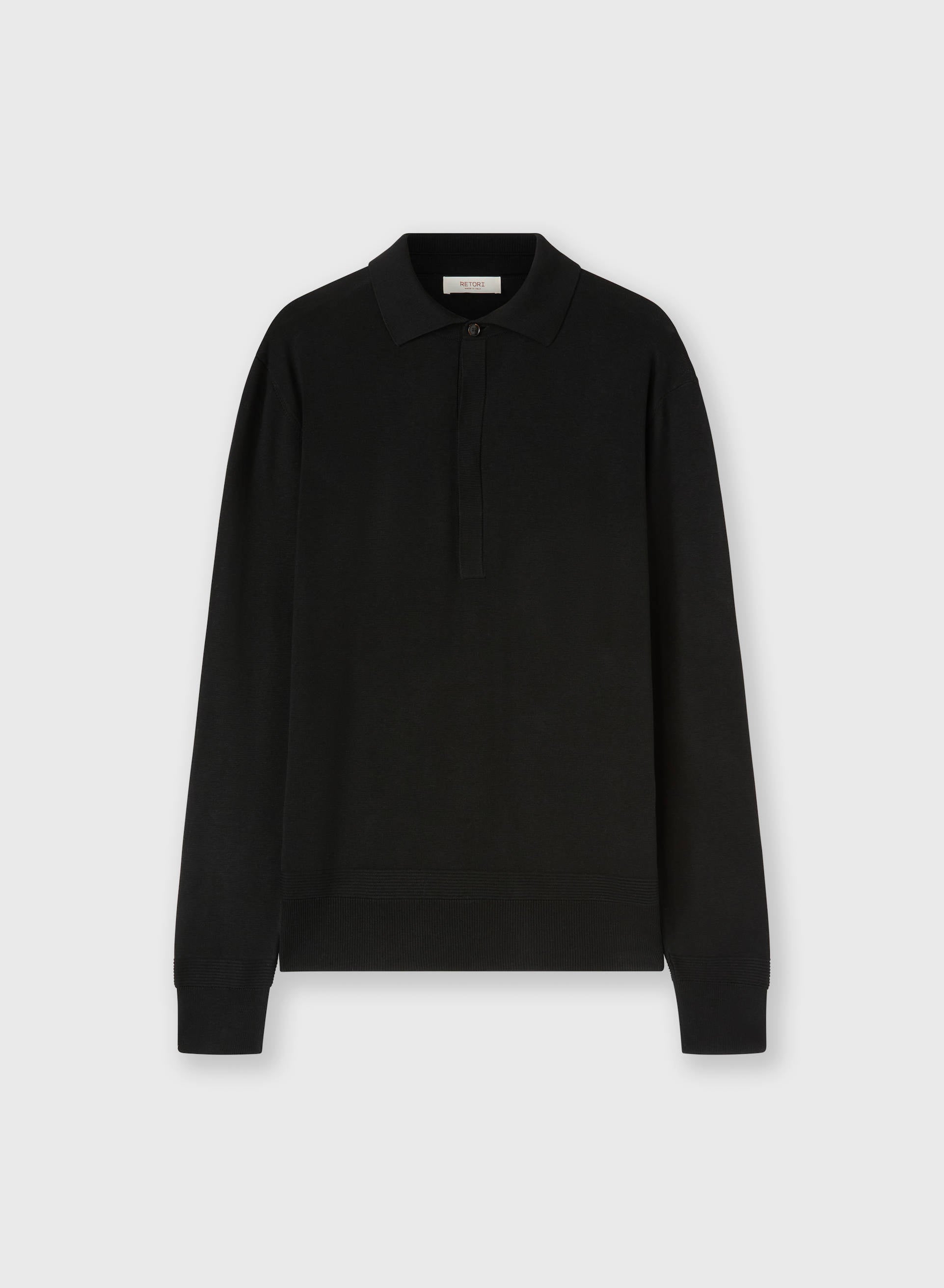 SILK KNIT POLO