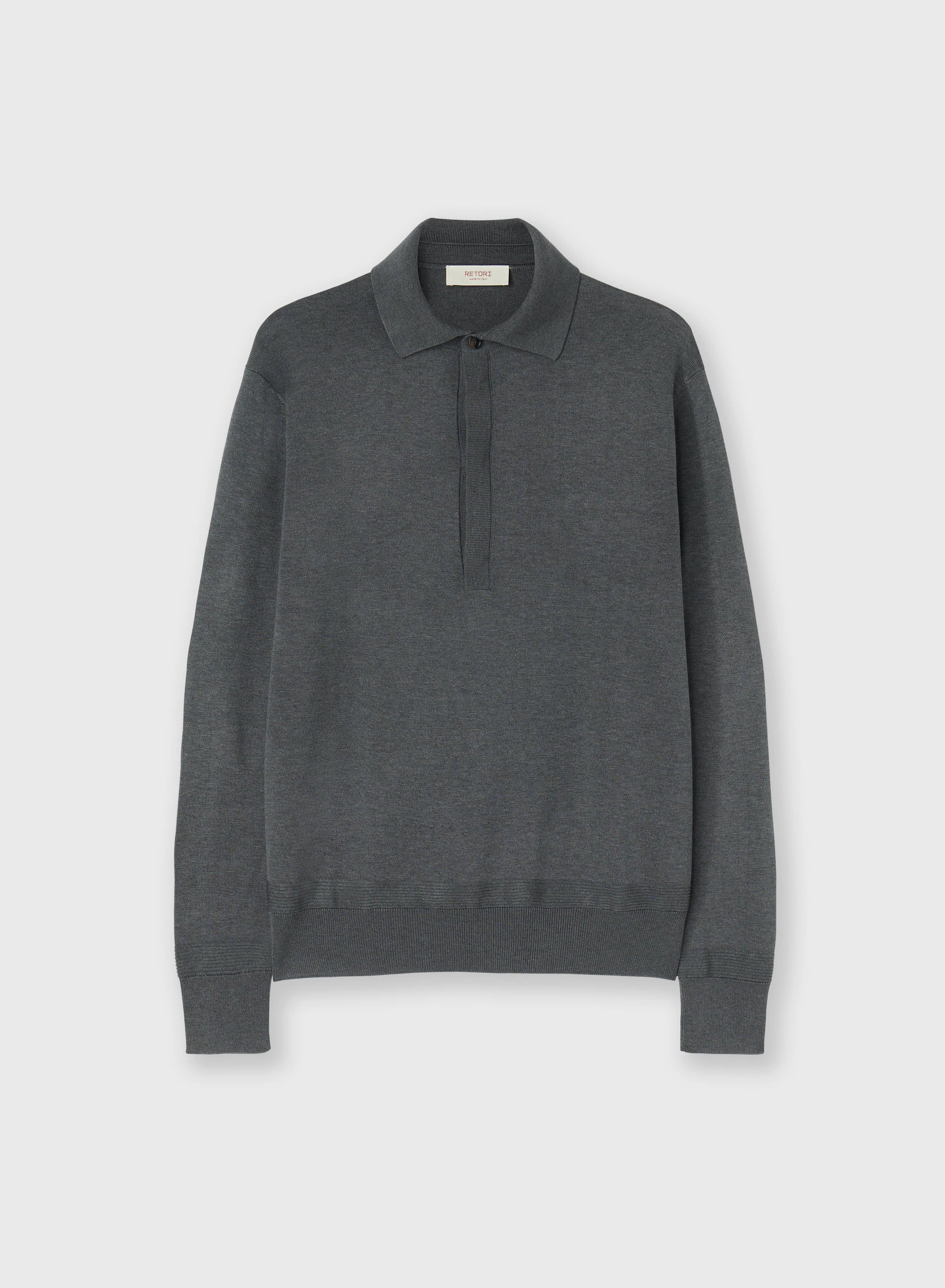 SILK KNIT POLO
