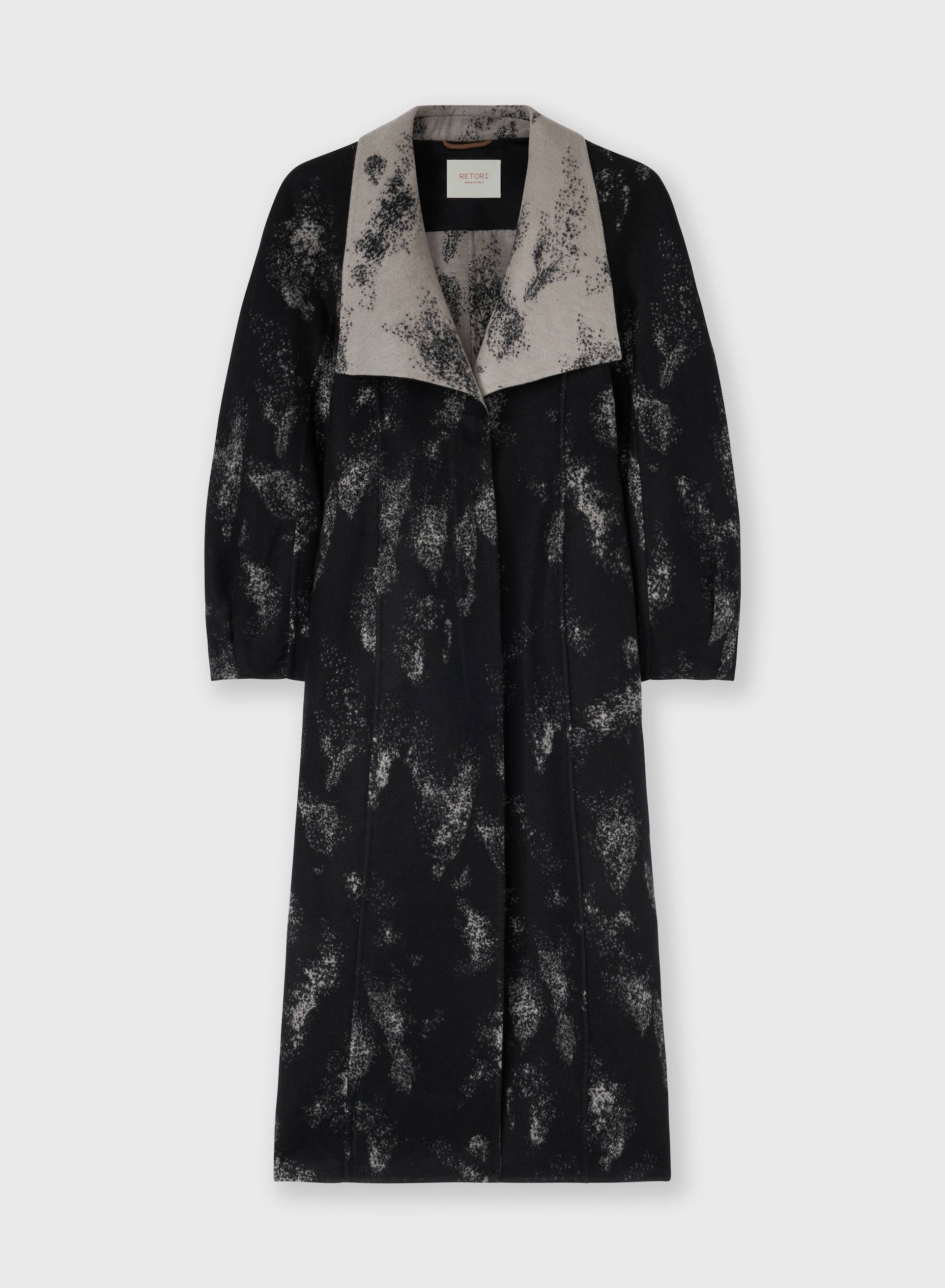 HOURGLASS JACQUARD DOUBLE COAT