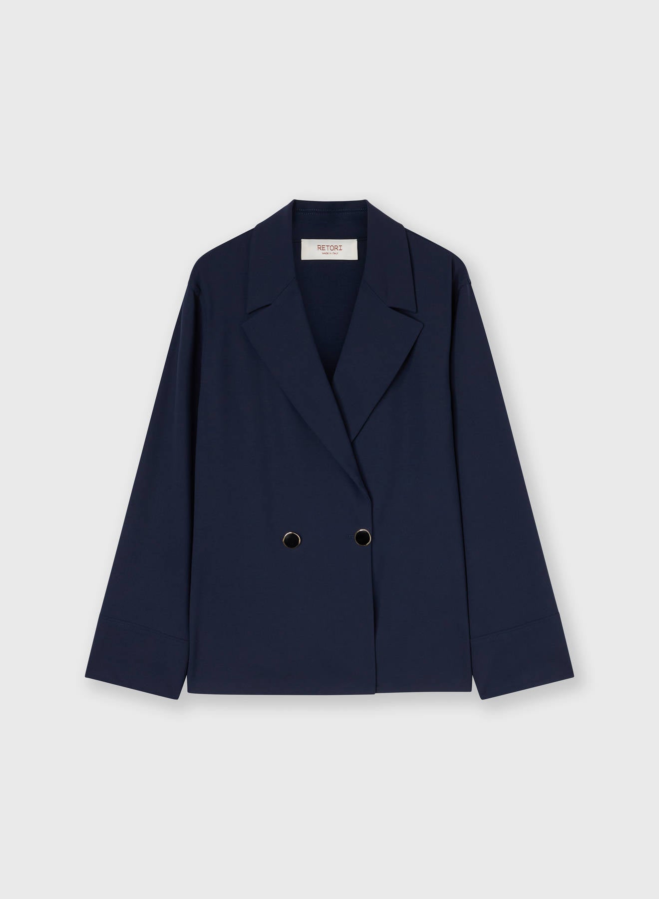 TWO BUTTONS WOOL BLAZER