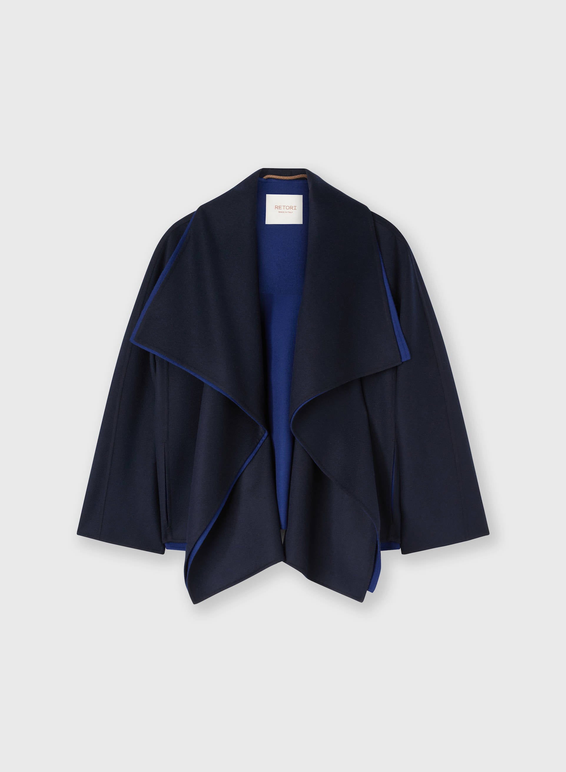 DOUBLE SHAWL COLLAR JACKET