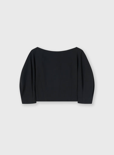 TOP IN CADY CON BOTTONI GIOIELLO