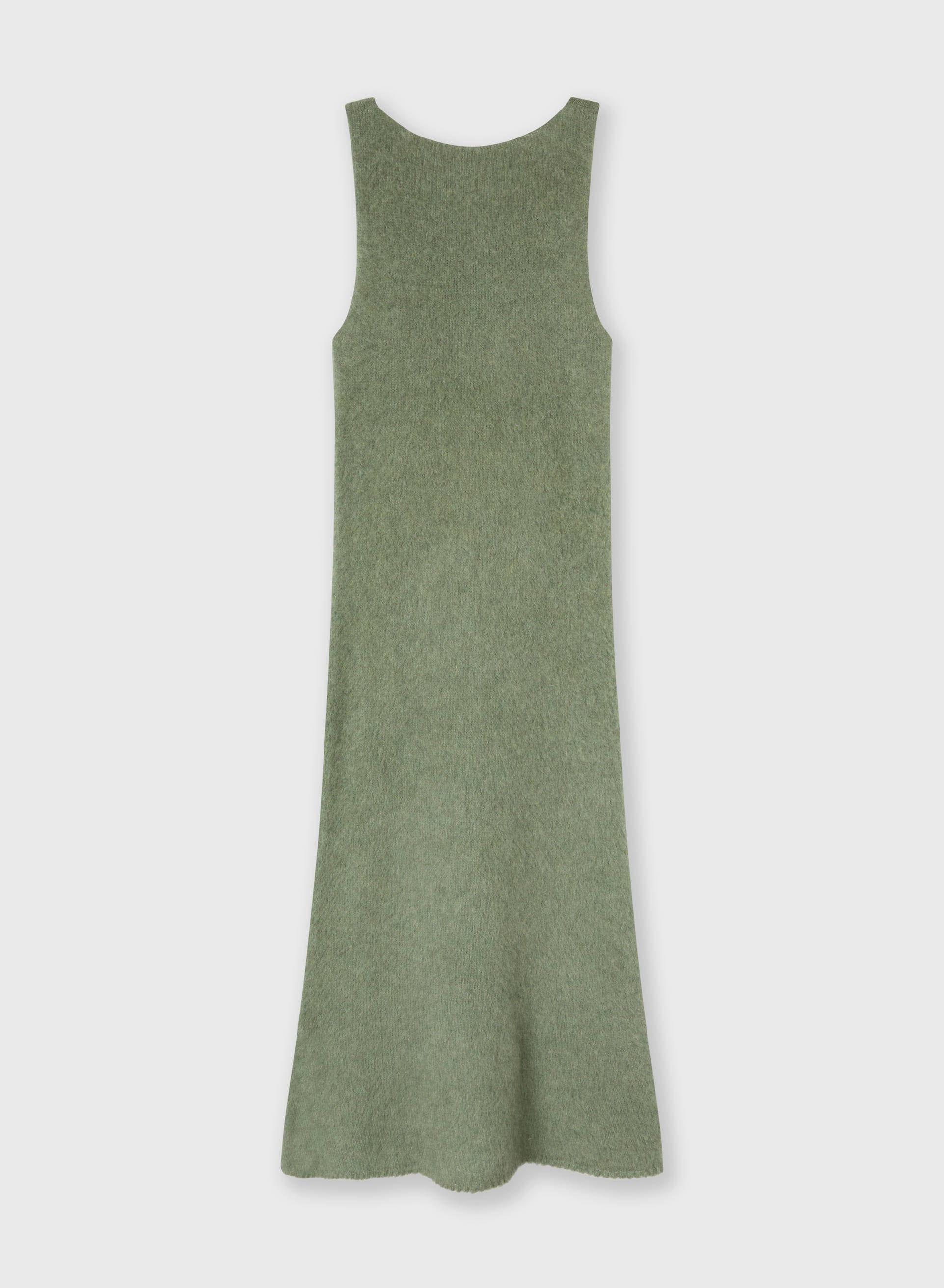 BRUSHED CASHMERE LONG DRESS