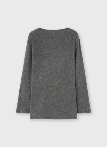 ABITO CORTO IN CASHMERE SPAZZOLATO