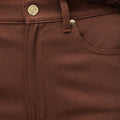Retori Wide Leg Denim Pants Clay - Ready To Wear - Luxury Trousers for Women - Detail Button