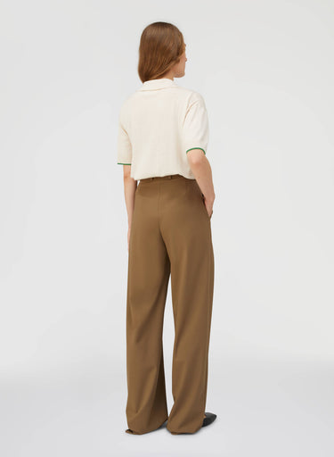 Retori Sartorial Pants Dark Camel - Ready To Wear - Luxury Pants for Women