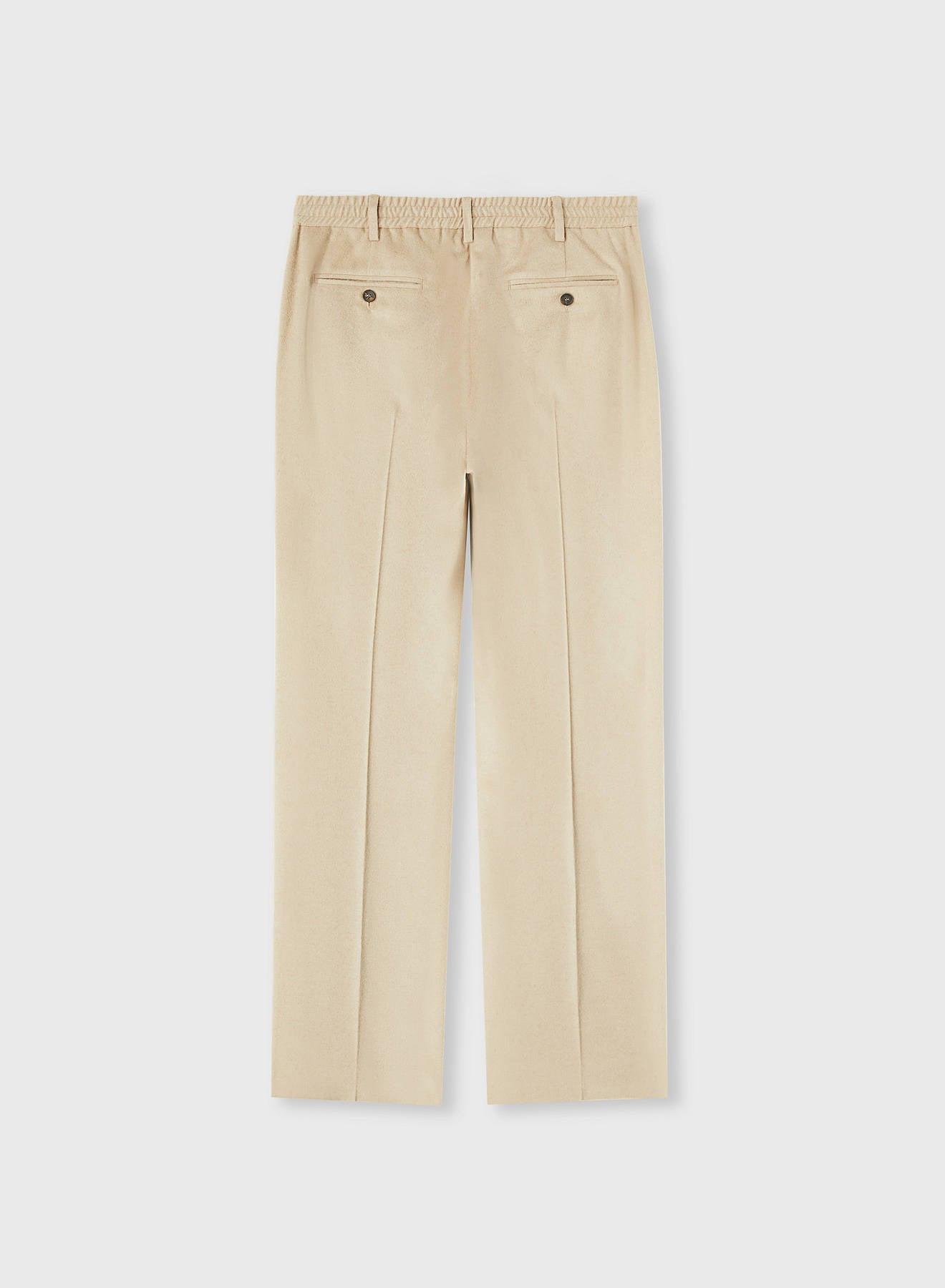 Retori Relaxed Pants Natural - Ready To Wear - Luxury Trousers for Men - Back