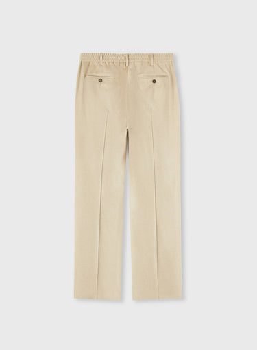 Retori Relaxed Pants Natural - Ready To Wear - Luxury Trousers for Men - Back