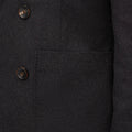 Retori Double Breasted Blazer Anthracite - Ready To Wear - Luxury Coats & Jackets for Men - Detail