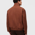 Retori Packable Bomber Clay - Ready To Wear - Luxury Bomber Jackets for Men and Women - Back Man