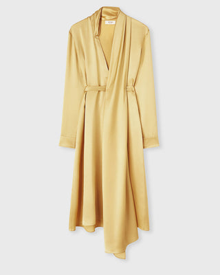 Retori Scarf Dress Pale Yellow - Ready To Wear - Luxury Dresses for Women