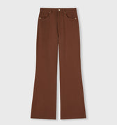 Retori Wide Leg Denim Pants Clay - Ready To Wear - Luxury Trousers for Women
