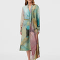 Retori Scarf Dress Multicolor - Ready To Wear - Luxury Dresses for Women - Front