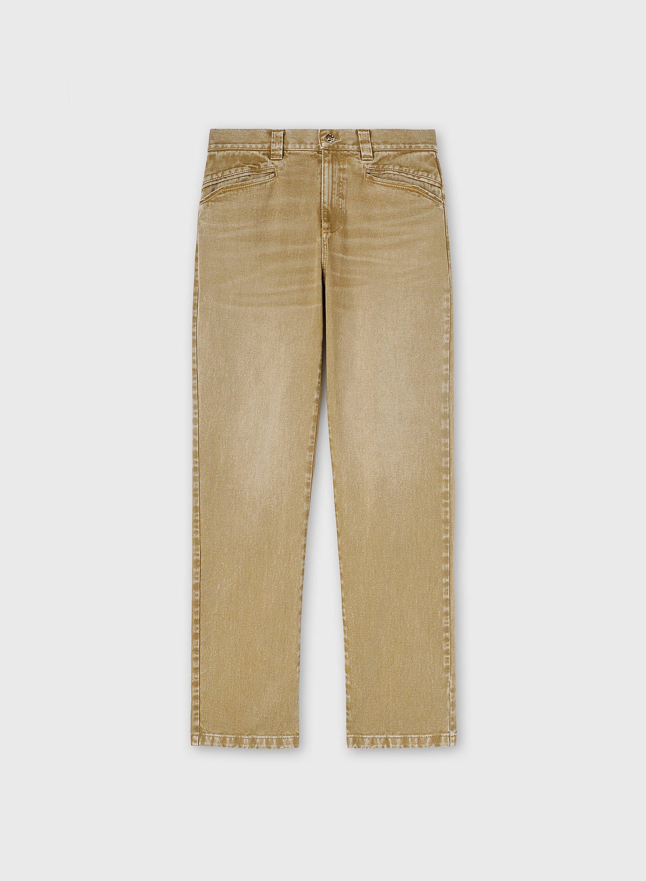 DENIM PANTS CAMEL