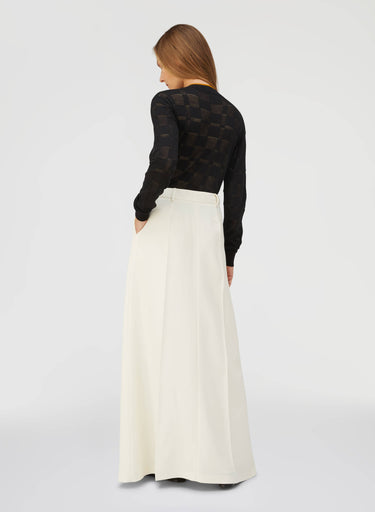 Retori Sartorial Skirt Off White - Ready To Wear - Luxury Skirts for Women