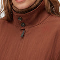 Retori Packable Bomber Clay - Ready To Wear - Luxury Bomber Jackets for Men and Women - Detail Woman