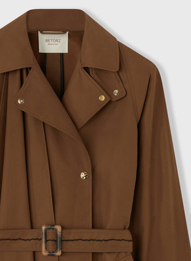 Retori Heritage Trench Dark Taupe - Ready To Wear - Luxury Trench Coats for Women