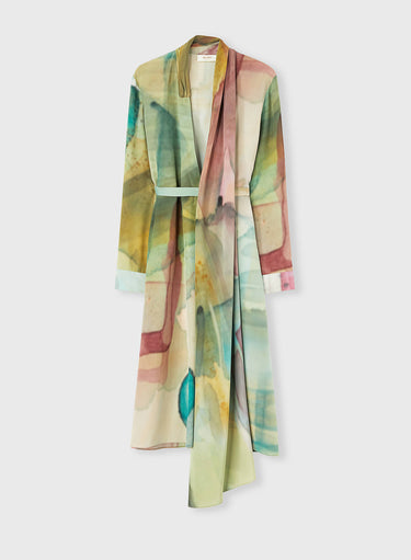 Retori Scarf Dress Multicolor - Ready To Wear - Luxury Dresses for Women