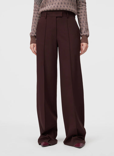 Retori Tailoring Pants Chocolate - Ready To Wear - Luxury Trousers for Women - Front