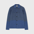 Retori Knitted Overshirt Avio - Ready To Wear - Luxury Overshirts for Men