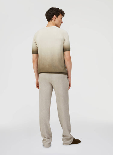 Retori Degradé Tshirt Natural - Pure Silk - Ready To Wear - Luxury T-Shirts for Men