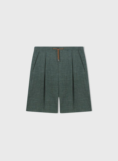 Retori Relaxed Bermuda Green - Ready To Wear - Luxury Bermudas for Men