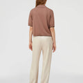 Retori Relaxed Polo Mauve - Ready To Wear - Luxury Polos for Women
