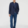 Retori Double Breasted Peak Lapel Blazer Navy - Ready To Wear - Luxury Coats & Jackets for Men