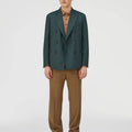 Retori Double Breasted Peak Lapel Blazer Green - Ready To Wear - Luxury Coats & Jackets for Men