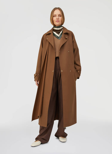 Retori Heritage Trench Dark Taupe - Ready To Wear - Luxury Trench Coats for Women