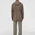 Retori Water Repellent Embroidered Natural Fiber Parka Beige - Ready To Wear - Luxury Parkas for Men